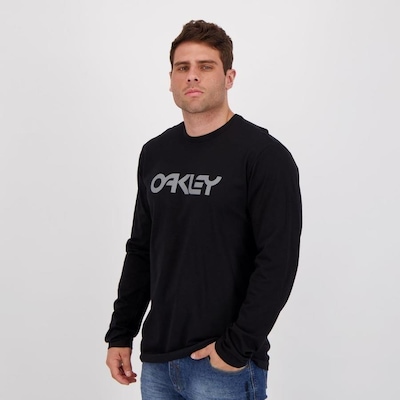 Camiseta Manga Longa Oakley Mark T - Masculina - Foto 5