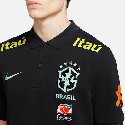 Camisa Polo do Brasil Nike Sportswear - Masculina - Foto 2