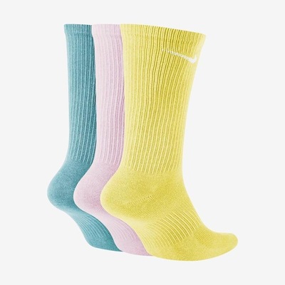 Kit de Meias Cano Alto Nike Everyday Plus Lightweight - Feminina - 3 Pares - Foto 2