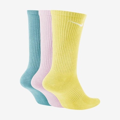 Kit de Meias Cano Alto Nike Everyday Plus Lightweight - Feminina - 3 Pares - Foto 4