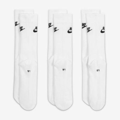 Kit de Meias Cano Alto Nike Sportswear Everyday Essential - Unissex - 3 Pares - Foto 4