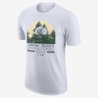 Camiseta Nike Milwaukee Bucks Courtside Max 90 - Masculina - Foto 1