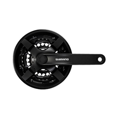 Pedivela Shimano Tourney FV-TY301 42 / 34 / 24 Dentes 175mm Quadrada 6/7/8v - Foto 2