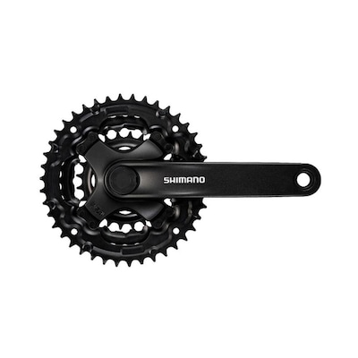 Pedivela Shimano Tourney FV-TY301 42 / 34 / 24 Dentes 175mm Quadrada 6/7/8v - Foto 3