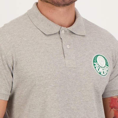 Camisa Polo Futfanatics Palmeiras Basic - Masculina - Foto 4