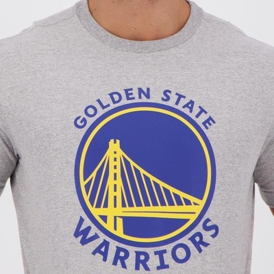 Camiseta New Era Nba Golden State Warriors - Masculina - Foto 4