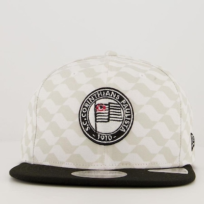 Boné Aba Reta New Era 950 Corinthians Home 2012 - Snapback - Adulto - Foto 2