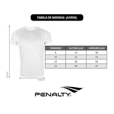 Kit Camisa Penalty X - 2 Unidades - Infantil - Foto 6