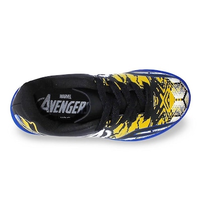 Chuteira Society Dray Marvel Vingadores - Infantil - Foto 3