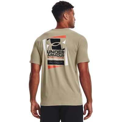 Camiseta Under Armour Multicolor Box Logo - Masculina - Foto 3