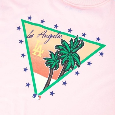Camiseta Regular New Era Mlb Los Angeles Dodgers Vacation - Masculina - Foto 4