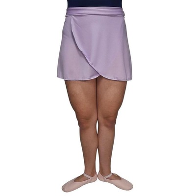 Saia Ballet Só Dança Transpassada SD-559 Crepe - Infantil - Foto 1