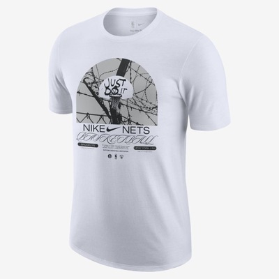 Camiseta Nike Brooklyn Nets Courtside Max 90 - Masculina - Foto 1