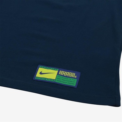 Camiseta do Brasil Nike 22 Swoosh - Infantil - Foto 4
