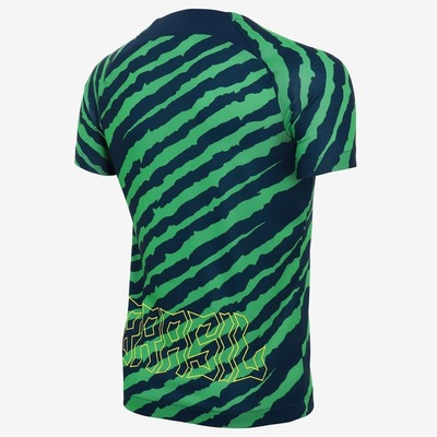 Camiseta do Brasil Nike Pré-Jogo - Infantil - Foto 2