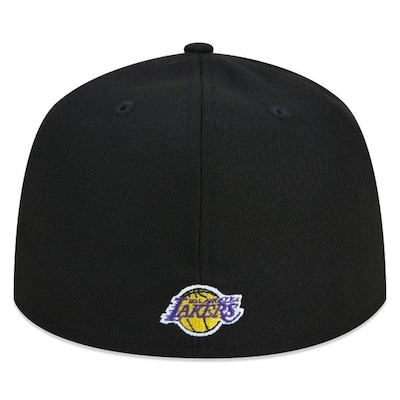 Boné Aba Reta New Era 59Fifty Nba Los Angeles Lakers Tecnologic - Fechado - Adulto - Foto 2