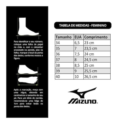 TÊNIS MIZUNO WAVE FALCON 4 - FEMININO - Foto 6