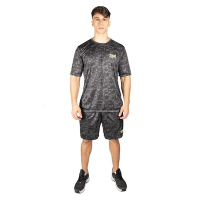 Bermuda Everlast Ever Dry Camuflada - Masculina - Foto 5