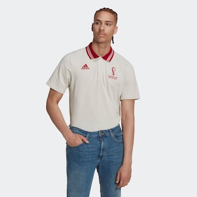 Camisa Polo adidas Emblema Copa do Mundo FIFA 2022™ - Mascullina - Foto 5
