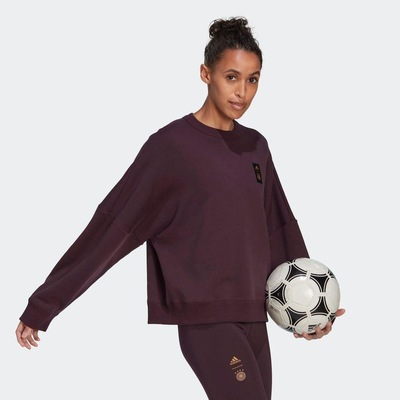 Blusão de Moletom sem Capuz da Alemanha adidas - Feminino - Foto 5