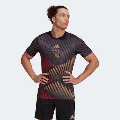 Camisa Pré-Jogo Alemanha adidas - Masculina - Foto 2