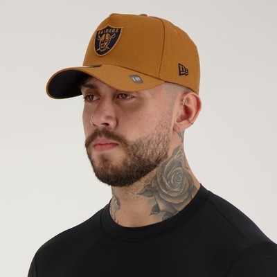 Boné Aba Curva New Era 9Forty A-Frame NFL Las Vegas Raiders - Snapback - Adulto - Foto 5
