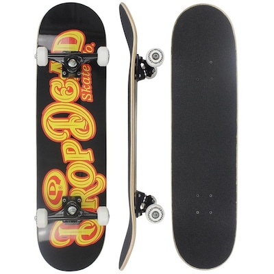 Skate Drop Dead Logo Série Co 8.0 Iniciante Abec 7 - Foto 1
