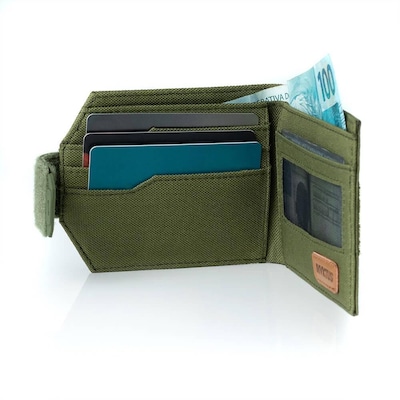 Carteira Apache Tática Slim Clip Invictus Porta Cartão - Foto 3