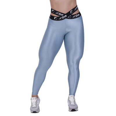 Calça Legging Orbis Fitness Fusô Alta Personalizado - Feminino - Foto 3