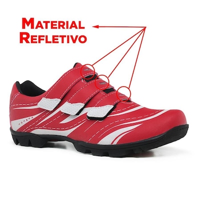 Tênis Sapatilha Ciclismo New Fox Bike Reflective - Unissex - Foto 5