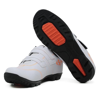 Tênis Sapatilha Ciclismo New Fox Pedal Seguro Bike Way 2 - Masculino - Foto 2