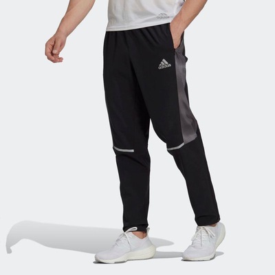 Calça adidas Own the Run Colorblock - Masculina - Foto 2