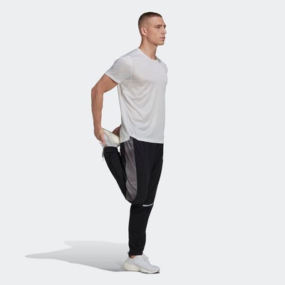 Calça adidas Own the Run Colorblock - Masculina - Foto 4
