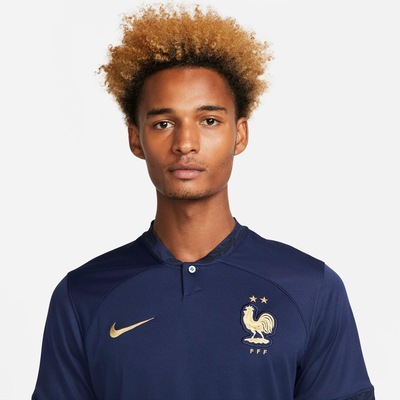 Camisa França I Nike  22/23 Torcedor Pro - Masculina - Foto 3