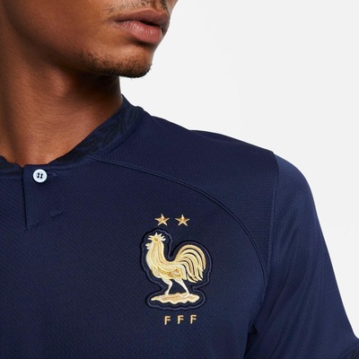 Camisa França I Nike  22/23 Torcedor Pro - Masculina - Foto 4