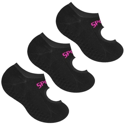 Kit de Meias Sapatilha Selene Antiderrapante - Feminina - 3 Pares - Foto 1