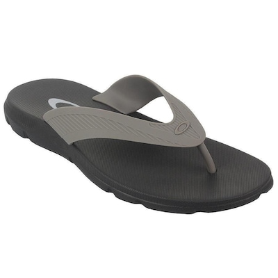 Chinelo Oakley Banks Jet Black - Masculino - Foto 3