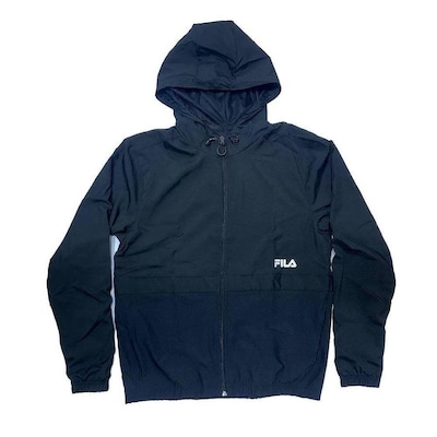 Jaqueta Corta Vento com Capuz Fila Train - Masculina - Foto 1
