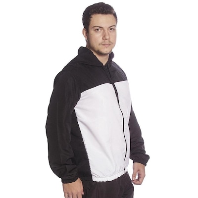Jaqueta Corta Vento com Zíper e Capuz TM001 New Fox - Masculina - Foto 1