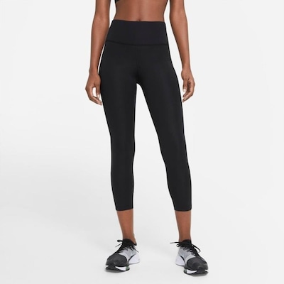 Calça Legging Nike Fast Cropped - Feminina - Foto 1