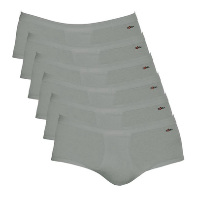 Kit Cuecas Zorba Slip Linea com 6 Peças - Adulto - Foto 1