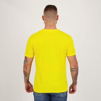 Camiseta Futfanatics Brasil Dancinha do Hexa - Masculina - Foto 3