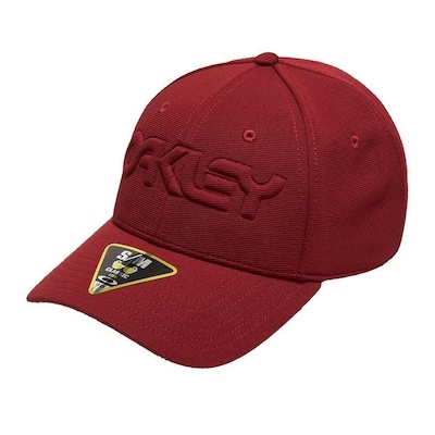 Boné Oakley 6 Panel Stretch Hat Embossed - Fechado - Adulto - Foto 2