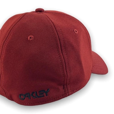 Boné Oakley 6 Panel Stretch Metallic - Fechado - Adulto - Foto 4