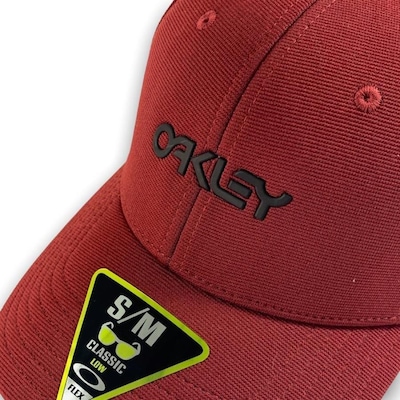 Boné Oakley 6 Panel Stretch Metallic - Fechado - Adulto - Foto 5