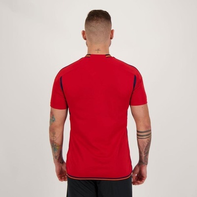 Camisa 1 da Espanha 22 adidas - Masculina - Foto 3
