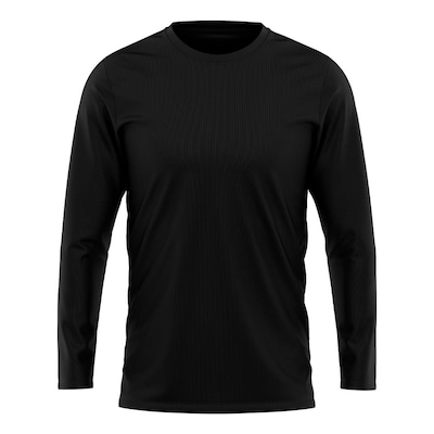 Kit de Camiseta Manga Longa Rony Versátil Térmica Segunda Pele Proteção Solar Uv 50+ - 3 Unidades - Masculina - Foto 2