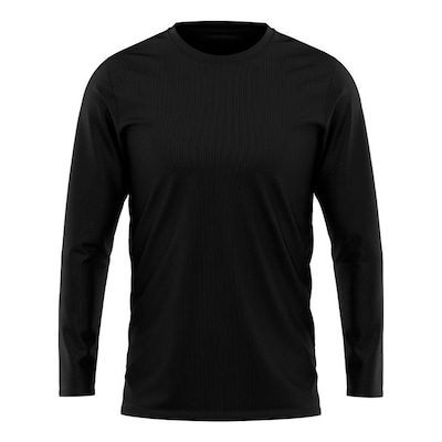 Kit de Camiseta Manga Longa Rony Versátil Térmica Segunda Pele Proteção Solar Uv 50+ - 2 Unidades - Masculina - Foto 2