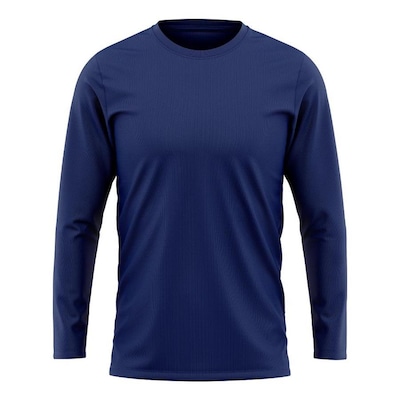 Kit de Camiseta Manga Longa Rony Versátil Térmica Segunda Pele Proteção Solar Uv 50+ - 2 Unidades - Masculina - Foto 4