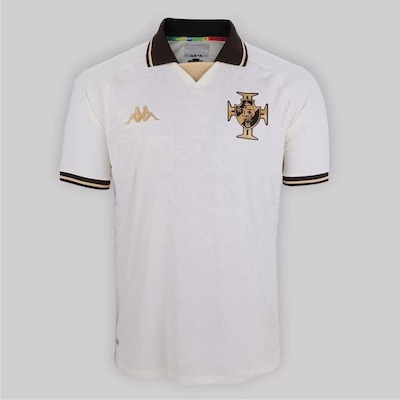 Camisa Kappa Vasco III 2022 - Masculina - Foto 1